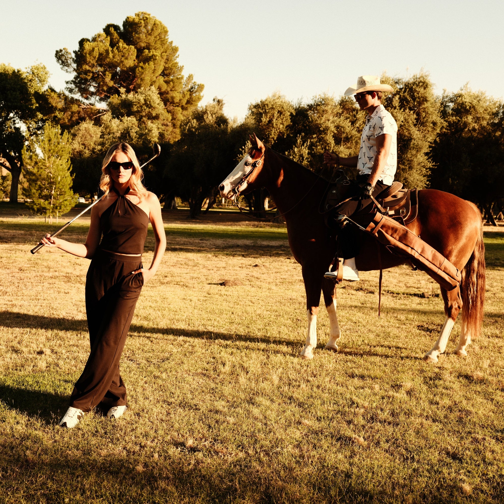 Maverix a Luxury Western Golfwear brand taking over the golf world by storm.