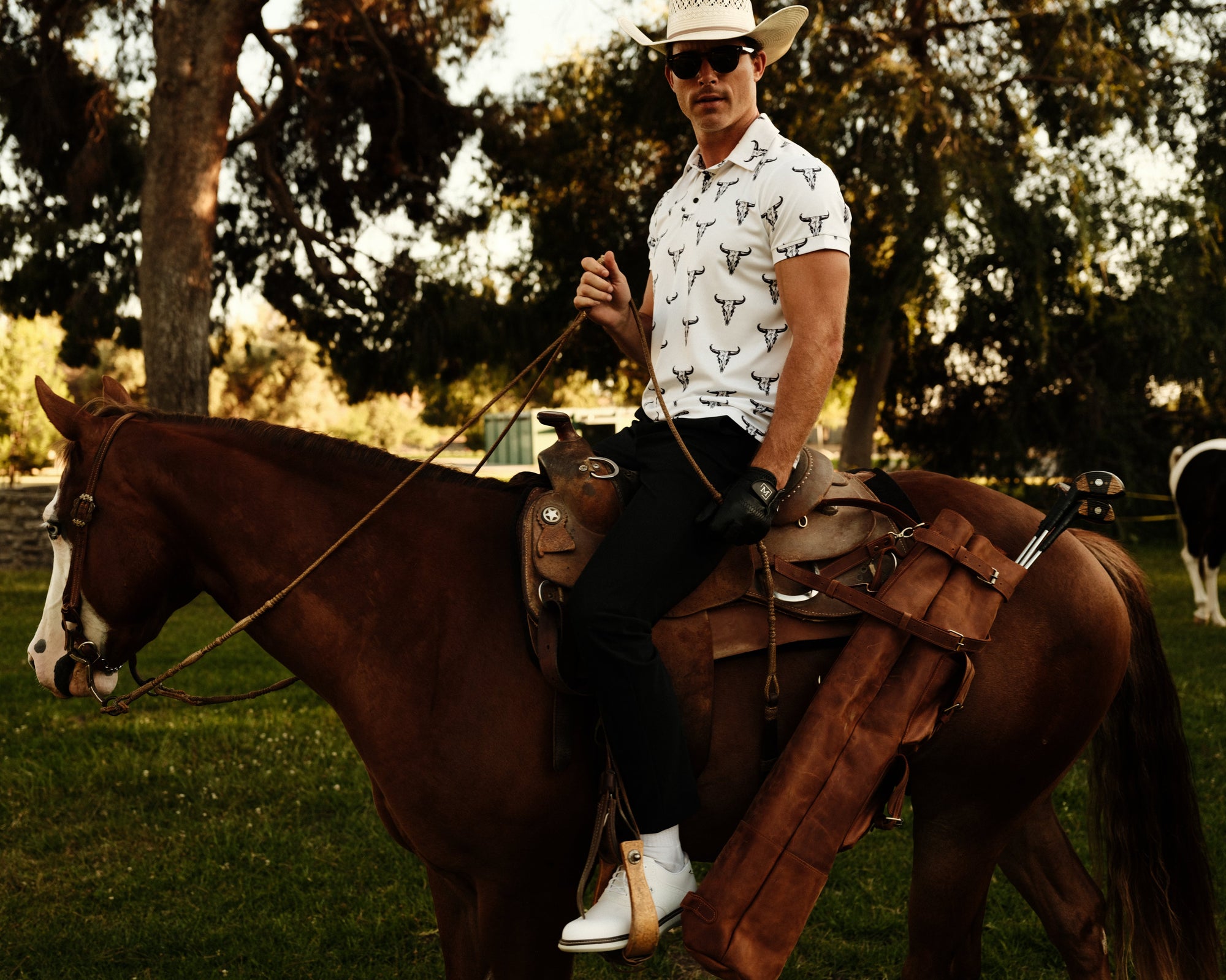 luxury western golf apparel