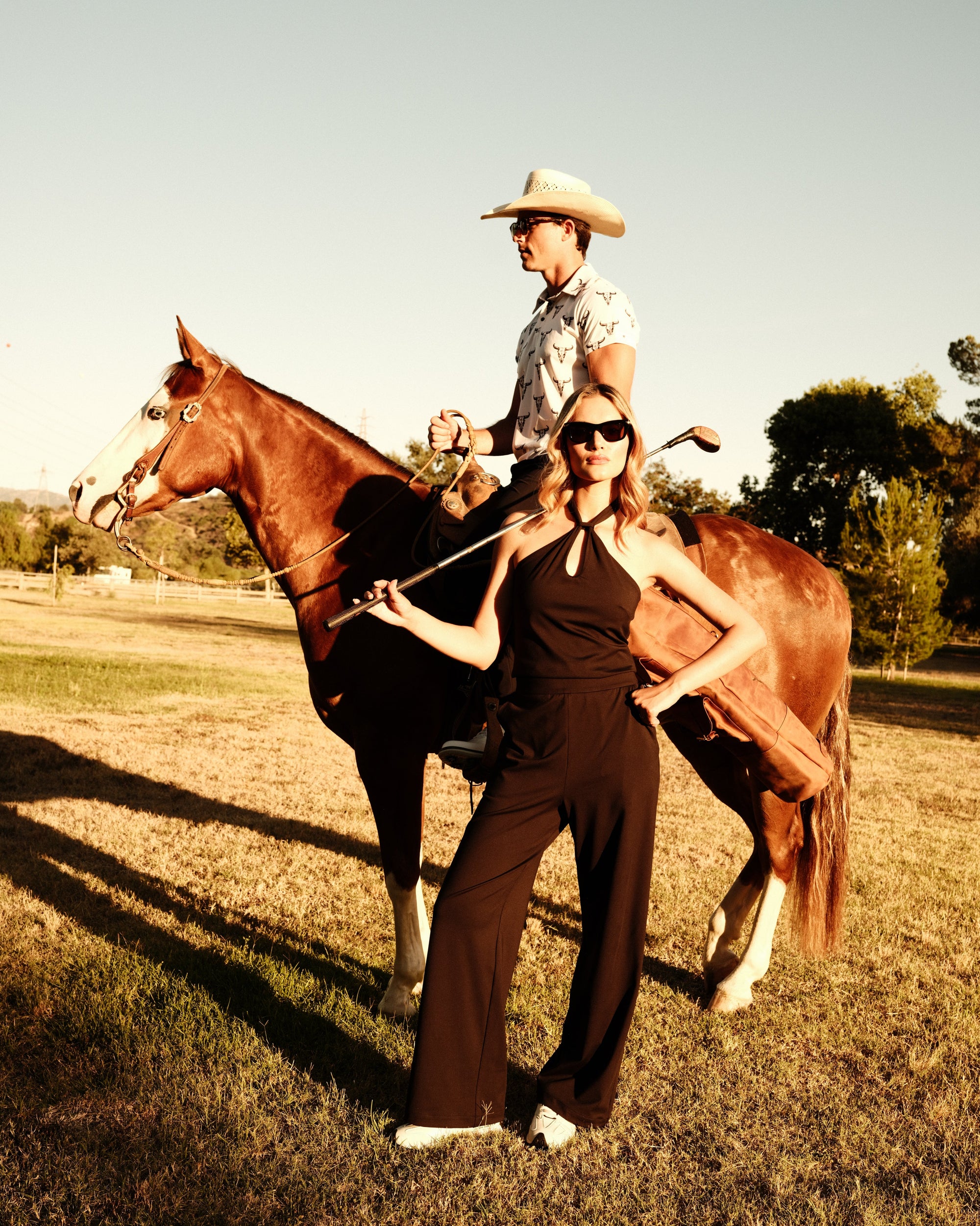 luxury western golf apparel